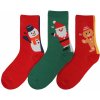 Darré dámské ponožky vysoké Vánoční pozdrav C