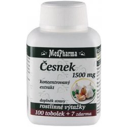 MedPharma Česnek 1500 mg 37 kapslí