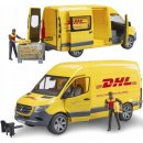 Bruder 2671 Mercedes-Benz Sprinter DHL s řidičem a příslušenstvím