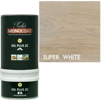 Rubio Monocoat 2C Oil Plus 0,35 l Super White