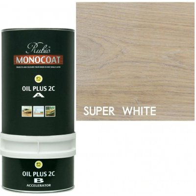 Rubio Monocoat Oil Plus 2C 0,1 l Super White – Hledejceny.cz
