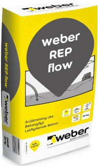Webber Rep 370 Weber.rep Flow - beton pro park. a pojezd. plochy - 20 kg balení 20 kg ...