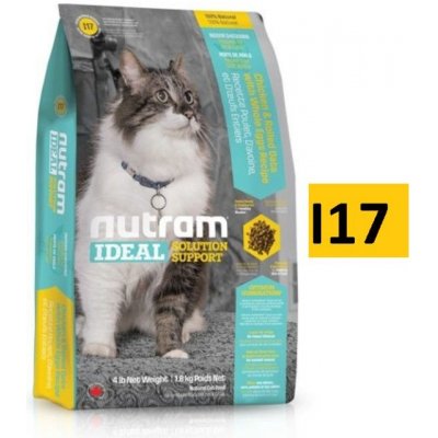 Nutram Ideal Indoor Cat 5,4 kg – Zboží Mobilmania