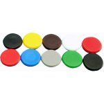 Magnet 24 mm mix barev balení 10 ks – Zboží Dáma