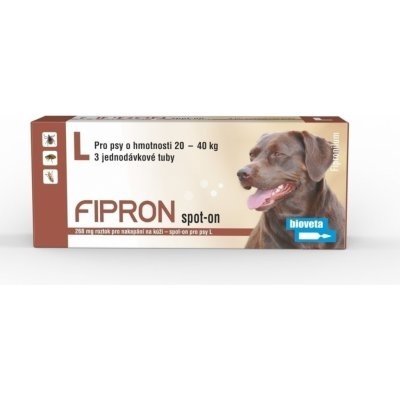 Fipron Spot-on Dog L 3 x 2,68 ml – Sleviste.cz