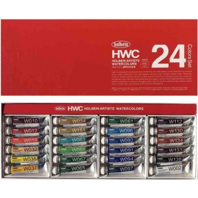 Holbein Artists Akvarelové barvy sada 24 x 5 ml – Zboží Dáma Holbein Artists Akvarelové barvy sada 24 x 5 ml – Zboží Dáma