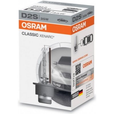 OSRAM XENONOVÁ VÝBOJKA D2S 35W XENARC CLASSIC | Zboží Auto