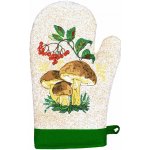 Chňapka kuchyňská Houby zelená 2022 – Zboží Dáma