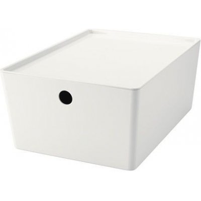 Ikea KUGGIS Úložné krabice s víkem 26x35x15 cm od 249 Kč - Heureka.cz