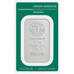 Argor-Heraeus platinový slitek 100 g – Zboží Dáma