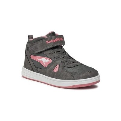 KangaRoos kotníková obuv K-Cp Kalley II 18804 000 2082 Grey/Dusty Rose – Zboží Mobilmania