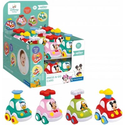 Clementoni Baby Autíčko Press & Go Mickey Mouse – Sleviste.cz