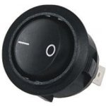 Kolébkový spínač kulatý, šedý 8449 – Zboží Mobilmania