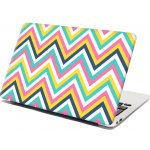 Sablio Samolepka na notebook Duhové klikyháky - 38x26 cm – Zboží Živě