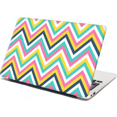 Sablio Samolepka na notebook Duhové klikyháky - 38x26 cm – Zboží Živě