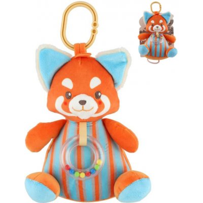Teddies Liška plyš 22cm závěs na postýlku kočárek natahovací hrací stroje – Hledejceny.cz