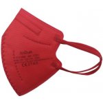 AnDum respirátor FFP2 NR s dětským vzorem XS Červená 1 ks – Zboží Dáma