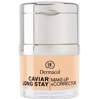 Dermacol Caviar Long Stay make-up and corrector 1.0 pale 30 ml – Hledejceny.cz