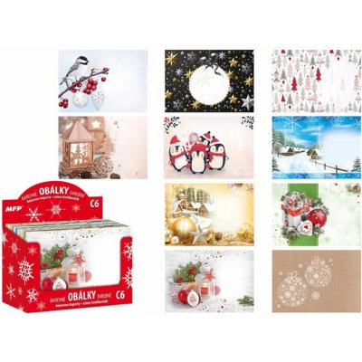 Vánoční dárkové obálky na peníze mix 2020 – Zboží Živě