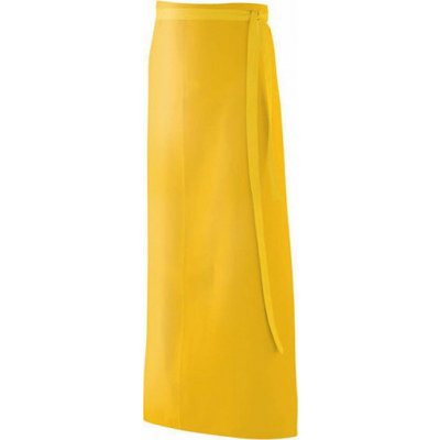 Exner Zástěra s látkovým pásem po celé délce 100x100cm 220 g/m Žlutá EX103 – Hledejceny.cz