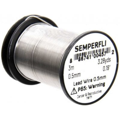 Semperfli Olověný Kulatý Drátek Lead Wire Natural 0,5mm – Hledejceny.cz