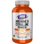 Now Foods L-Arginine a L-Citruline 340 g