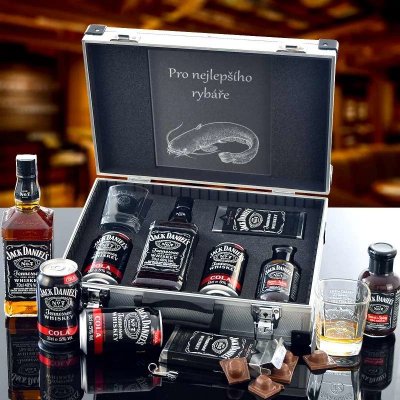 Dárkový kufr s whiskey Jack Daniel's Standardní víko – Zboží Mobilmania