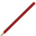 Faber-Castell Grip Jumbo grafitová tužka červená tvrdost B 111921 – Zboží Živě
