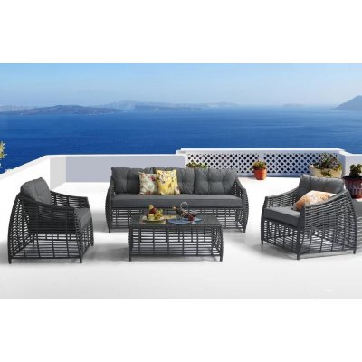 Tradgard 54644 Zahradní polyratanový set OHIO – Zboží Dáma