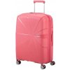 Cestovní kufr American Tourister starvibe spinner 67 EXP Sun Kissed Coral MD5003-00 červená 70 L