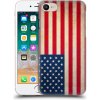 Pouzdro a kryt na mobilní telefon Apple Pouzdro Head Case Apple iPhone SE 2022 / SE 2020 VLAJKA USA