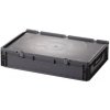 Úložný box HTI Plastová EURO přepravka 600x400x135 mm s víkem MC-3874-ESD