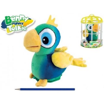 Mikro hračky Mluvící papoušek Benny