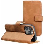 Forcell TENDER pro Apple iPhone 13 Pro hnědá – Zboží Mobilmania