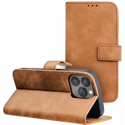 Forcell TENDER pro Apple iPhone 13 Pro hnědá – Zboží Mobilmania