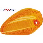 Sklo blinkru - levé přední RMS 246470290 oranžová Homologace