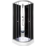 Kerra Evora black sprchový box Rozměr koutu: 80x80cm, 31944_80X – Sleviste.cz