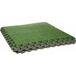 Merco Turf fitness podložka 60 x 60 x 1 cm zelená 4ks