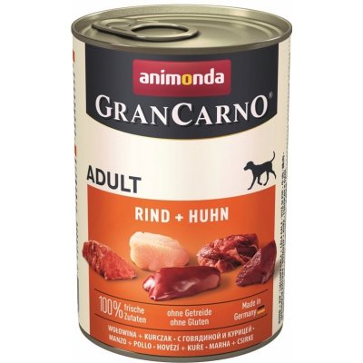 Animonda Gran Carno Original Adult hovězí a kuře 400 g