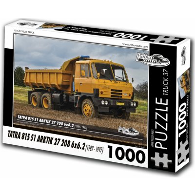 RETRO-AUTA TRUCK č.37 Tatra 815 S1 Arktik 27 208 6x6.2 1982 1997 1000 dílků – Zboží Mobilmania