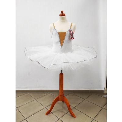 Trikot Happy Dance kostým s balerínou ET041 bílá – Zbozi.Blesk.cz