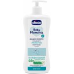 CHICCO Šampon na tělo s dávkovačem Baby Moments Protection 93 % přírodních složek 500 ml – Zboží Dáma