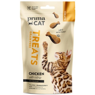 PrimaCat Treats Softy chicken with catnip 50 g – Zbozi.Blesk.cz