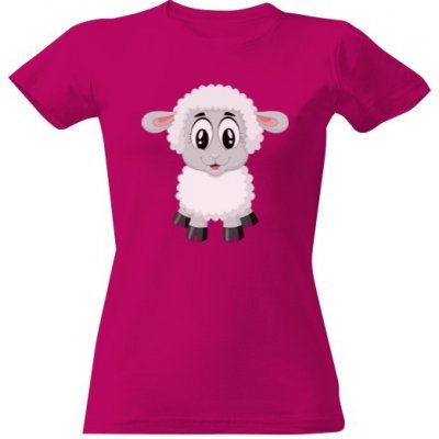 Tričko s potiskem Ovečka Fuchsia – Zbozi.Blesk.cz