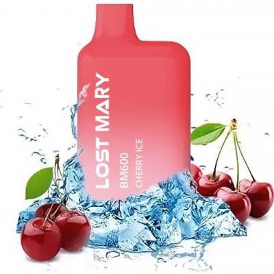 Elf Bar Lost Mary BM600 Cherry Ice 20 mg 600 potáhnutí – Sleviste.cz