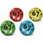 Míč 67/six seven nafouknutý 23 cm 4 barvy – Zboží Mobilmania