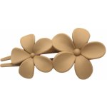 Plastová spona s květy Barva: černá – Zboží Dáma