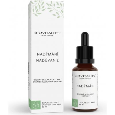 Green idea Nadýmání bezlihová tinktura kapky 25 ml – Hledejceny.cz