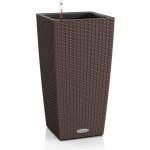Lechuza Květináč Cubico Cottage Mokka 40 cm – Hledejceny.cz