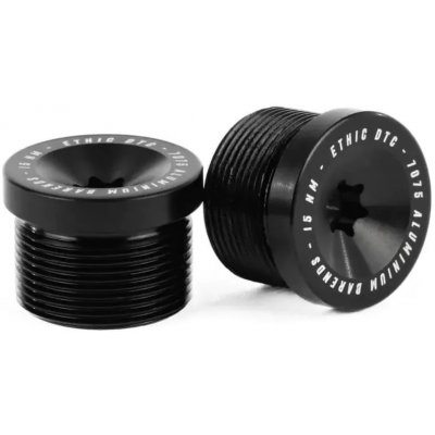 ETHIC Flush ALU sada 2ks BLACK Koncovky – Sleviste.cz